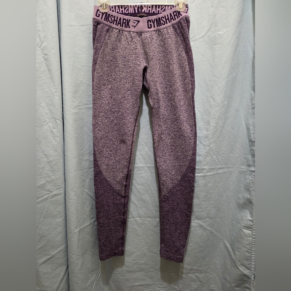 Gymshark Full Length Original Flex Leggings in Purple - Size M - Picture 2 of 9